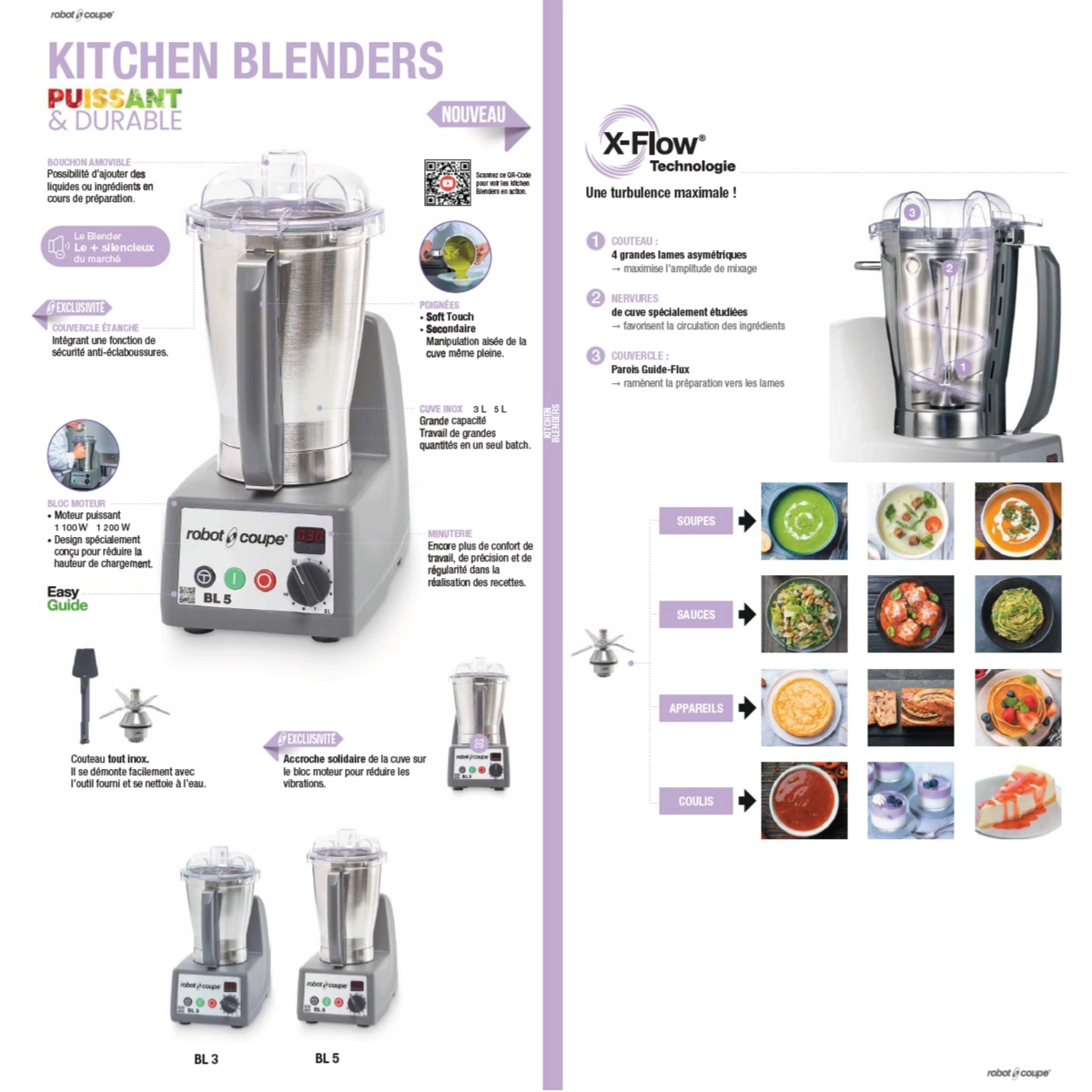 Konyhai turmixgép robot coupe BL 5 Blender - Image 8