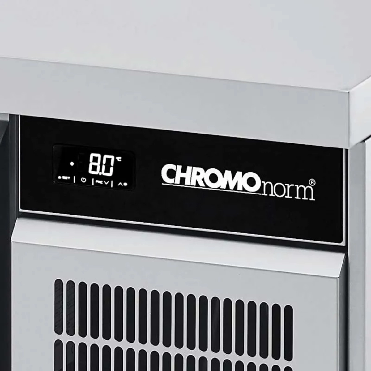 Cukrász pék fagyasztó munkaasztal 2 ajtó CHROMOnorm EN4060 - Image 2