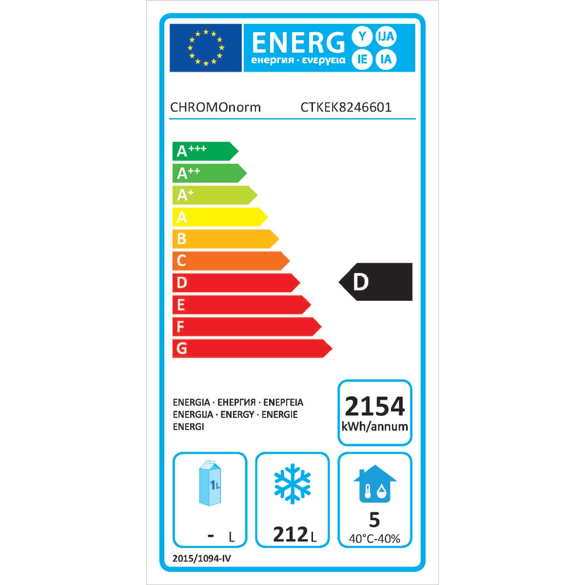 Cukrász pék fagyasztó munkaasztal 2 ajtó CHROMOnorm EN4060 - Image 4