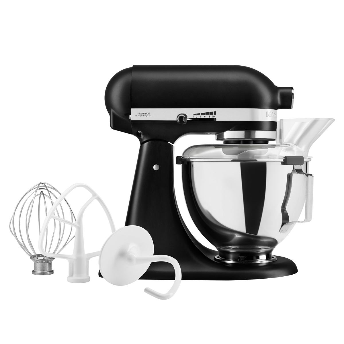 Keverő dagasztógép KitchenAid 4,3 l Black