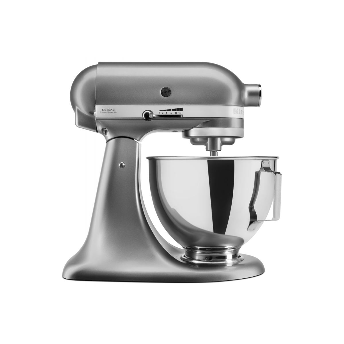 Keverő dagasztógép KitchenAid 4,3 l Silver